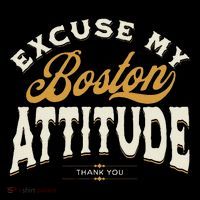 Excuse My Boston Attitude Thank You Women's T-Shirt thumb 6