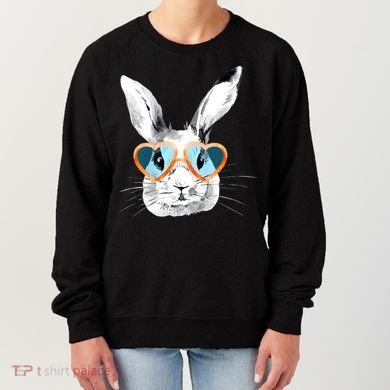 Easter Male Bunny Cute Holiday Women's Sweatshirt