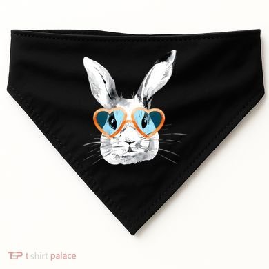 Easter Male Bunny Cute Holiday USA-Made Doggie Bandana