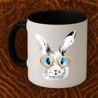 Easter Male Bunny Cute Holiday Coffee Mug thumb 2