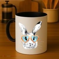 Easter Male Bunny Cute Holiday Coffee Mug thumb 4