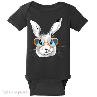 Easter Male Bunny Cute Holiday Baby Bodysuit