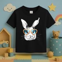 Easter Male Bunny Cute Holiday Toddler T-Shirt thumb 3