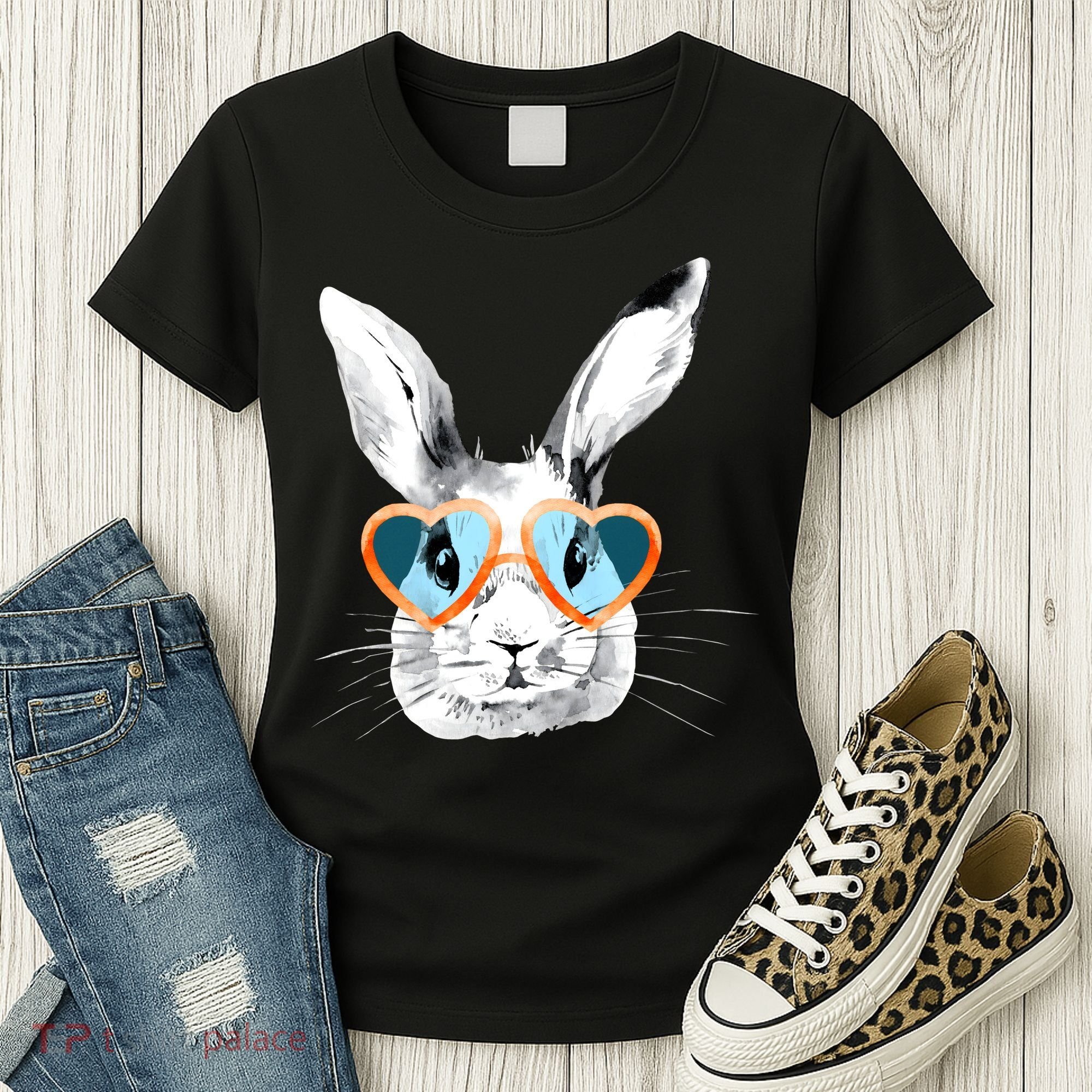 Easter Male Bunny Cute Holiday Women's T-Shirt