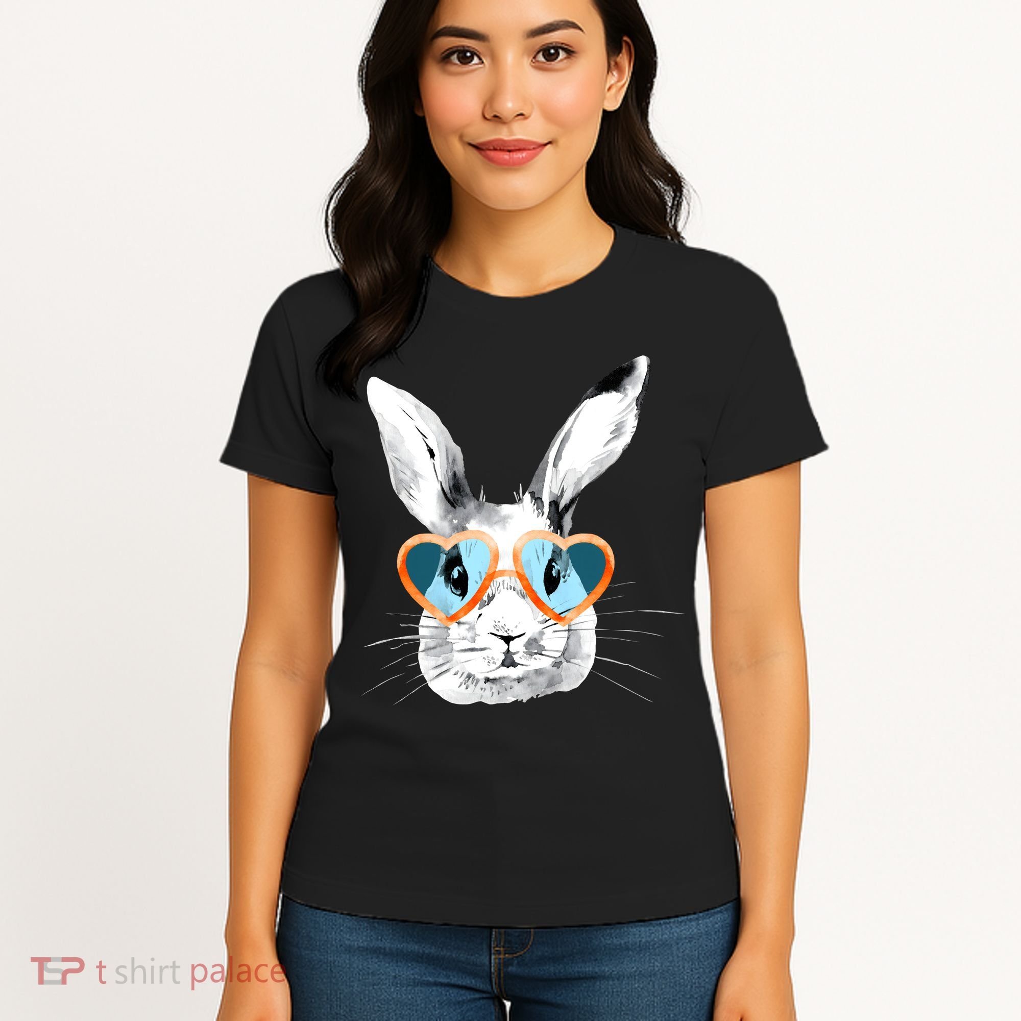 Easter Male Bunny Cute Holiday Women's T-Shirt
