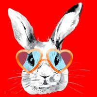 Easter Male Bunny Cute Holiday Santa Hat thumb 1