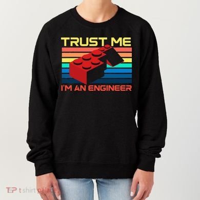 Engineer Master Builder Building Blocks Bricks Bricklayer Women's Sweatshirt