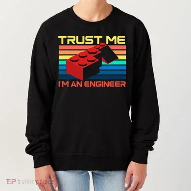 Engineer Master Builder Building Blocks Bricks Bricklayer Women's Sweatshirt