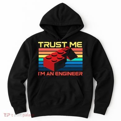 Engineer Master Builder Building Blocks Bricks Bricklayer Hoodie