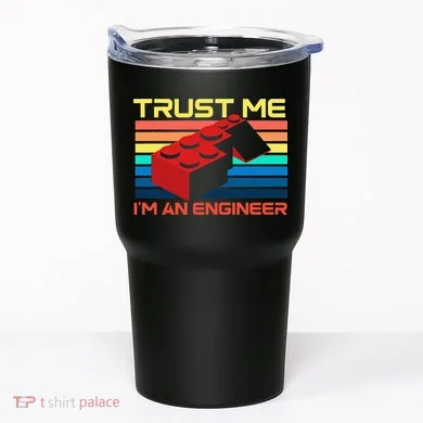 Engineer Master Builder Building Blocks Bricks Bricklayer Tumbler