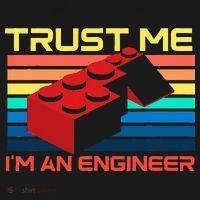 Engineer Master Builder Building Blocks Bricks Bricklayer Mousepad thumb 1