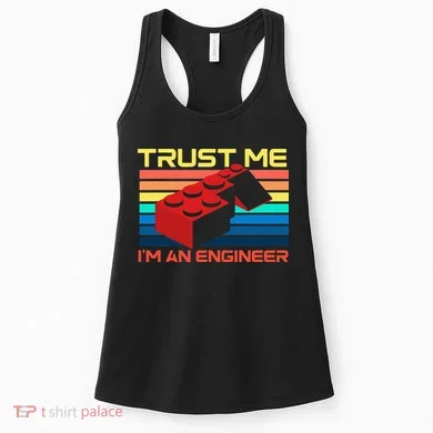 Engineer Master Builder Building Blocks Bricks Bricklayer Women's Tank Top