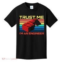 Engineer Master Builder Building Blocks Bricks Bricklayer Kids T-Shirt thumb 0