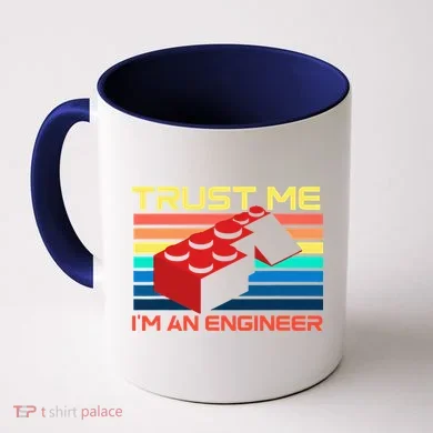 Engineer Master Builder Building Blocks Bricks Bricklayer Coffee Mug