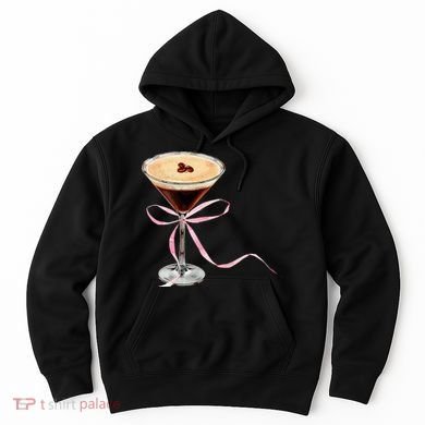 Espresso Martini Bow Graphic Hoodie