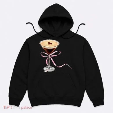 Espresso Martini Bow Graphic Hoodie