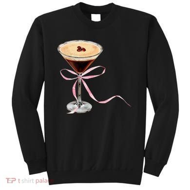 Espresso Martini Bow Graphic Sweatshirt