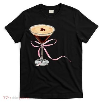 Espresso Martini Bow Graphic T-Shirt