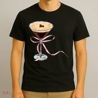 Espresso Martini Bow Graphic T-Shirt thumb 3