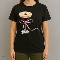 Espresso Martini Bow Graphic T-Shirt thumb 4