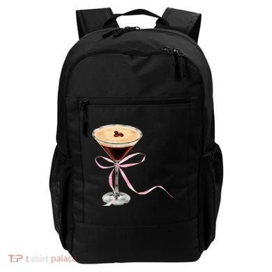 Espresso Martini Bow Graphic Backpack