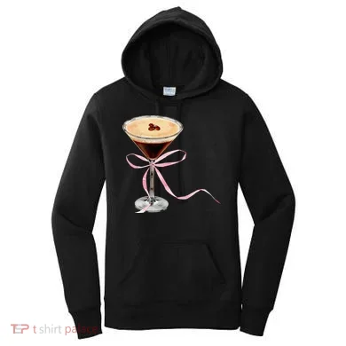 Espresso Martini Bow Graphic Women's Hoodie
