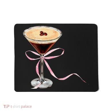 Espresso Martini Bow Graphic Mousepad