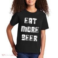 Eat More Beer Distressed Funny Drinking Kids T-Shirt thumb 2
