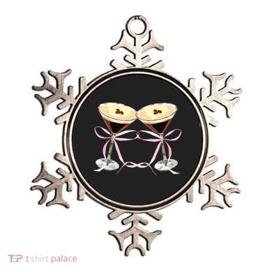 Espresso Martini Bow Graphic For Girl Women Ornament