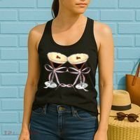 Espresso Martini Bow Graphic For Girl Women Women's Tank Top thumb 2