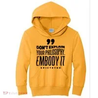 Embody Your Philosophy Kids Hoodie thumb 0