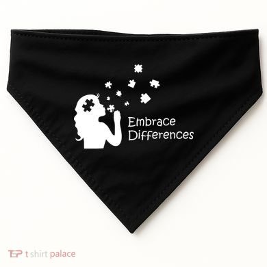 Embrace Differences USA-Made Doggie Bandana