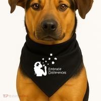 Embrace Differences USA-Made Doggie Bandana thumb 1