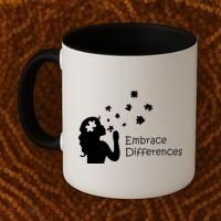 Embrace Differences Coffee Mug thumb 2
