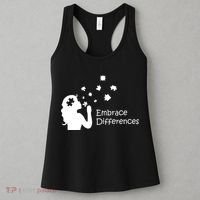 Embrace Differences Women's Tank Top thumb 3