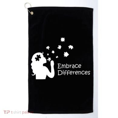 Embrace Differences Golf Towel