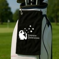 Embrace Differences Golf Towel thumb 2