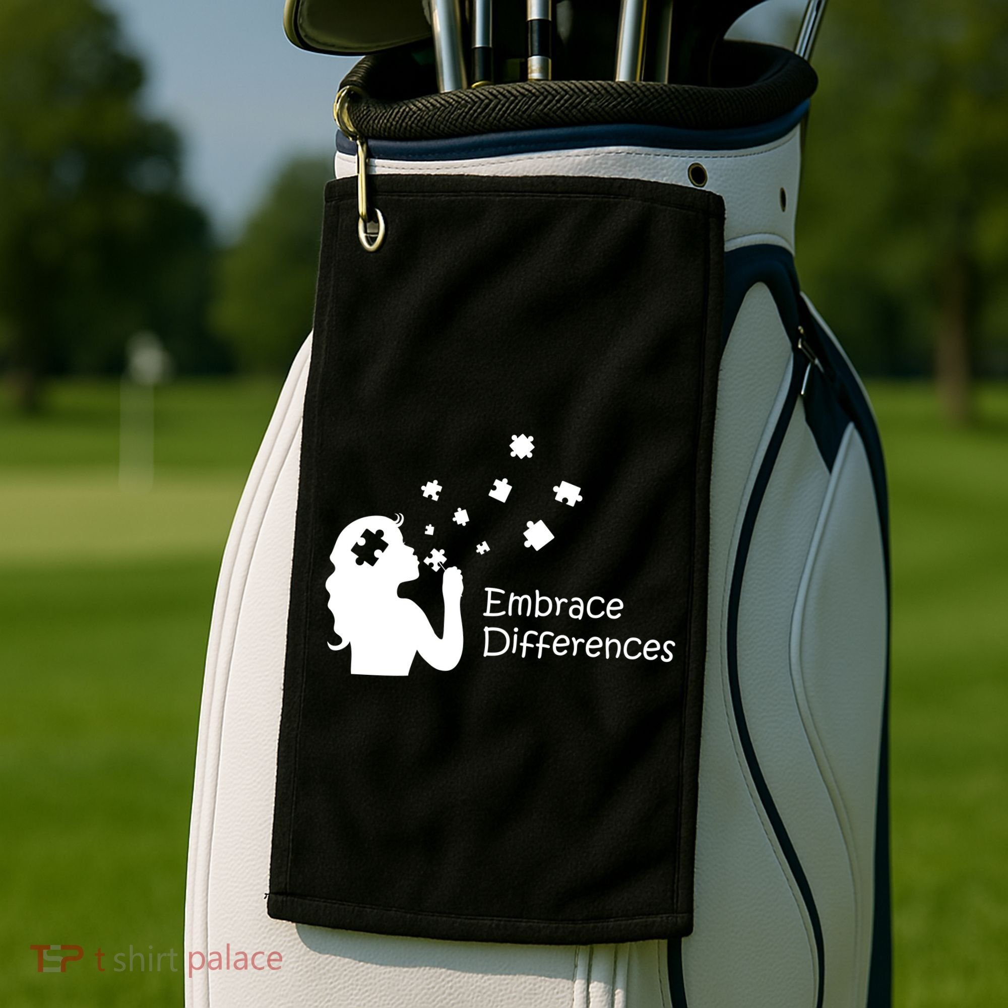 Embrace Differences Golf Towel