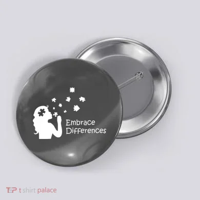 Embrace Differences Button