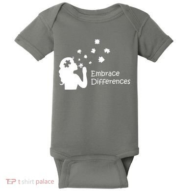 Embrace Differences Baby Bodysuit