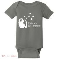 Embrace Differences Baby Bodysuit thumb 0