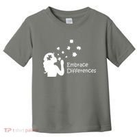Embrace Differences Toddler T-Shirt thumb 0