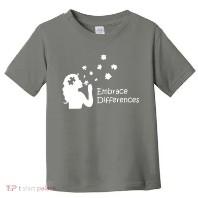 Embrace Differences Toddler T-Shirt