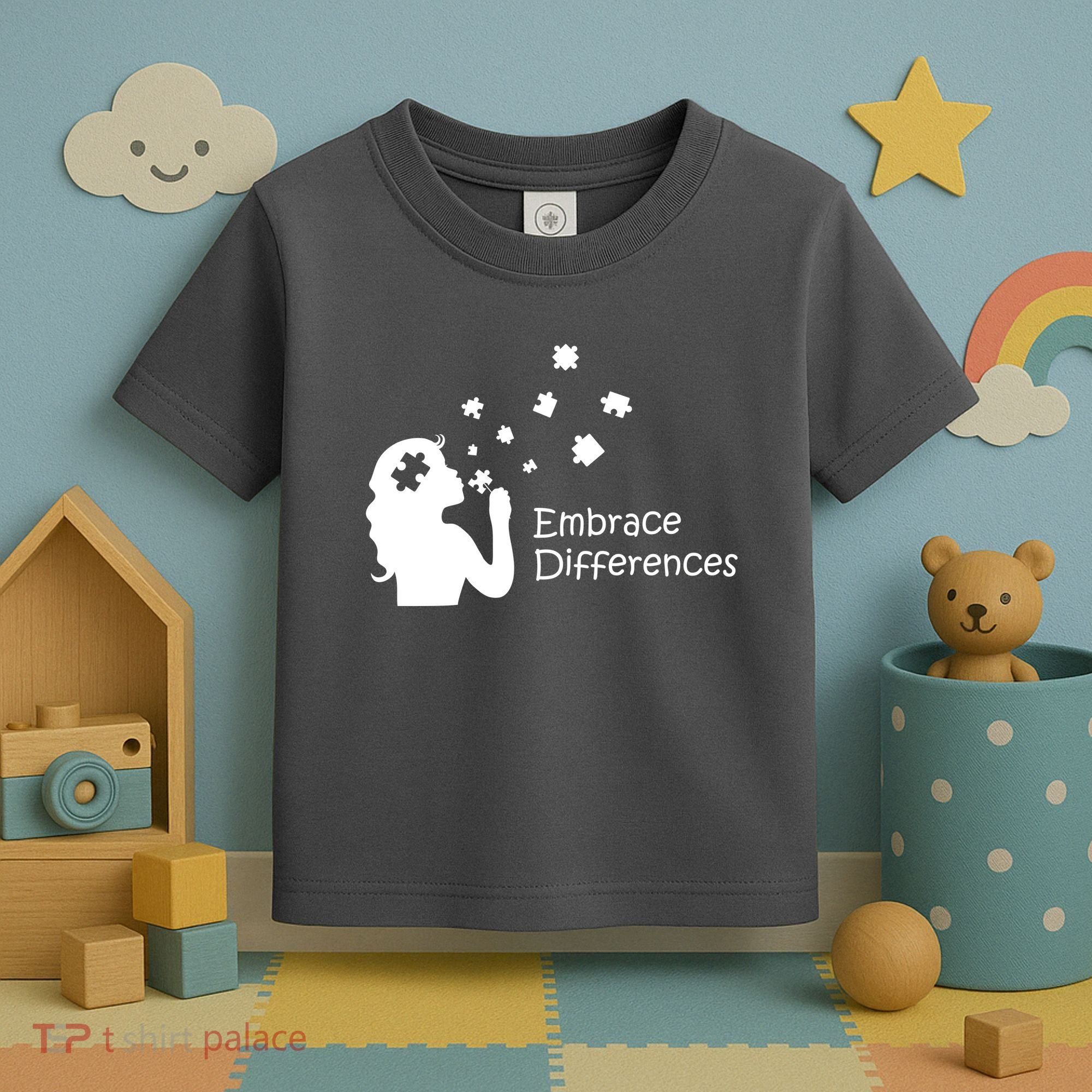 Embrace Differences Toddler T-Shirt