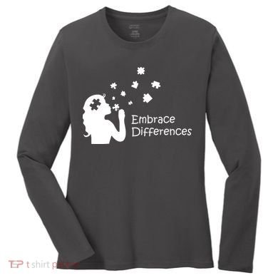 Embrace Differences Women's Long Sleeve Shirt