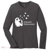 Embrace Differences Women's Long Sleeve Shirt thumb 0