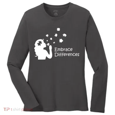 Embrace Differences Women's Long Sleeve Shirt