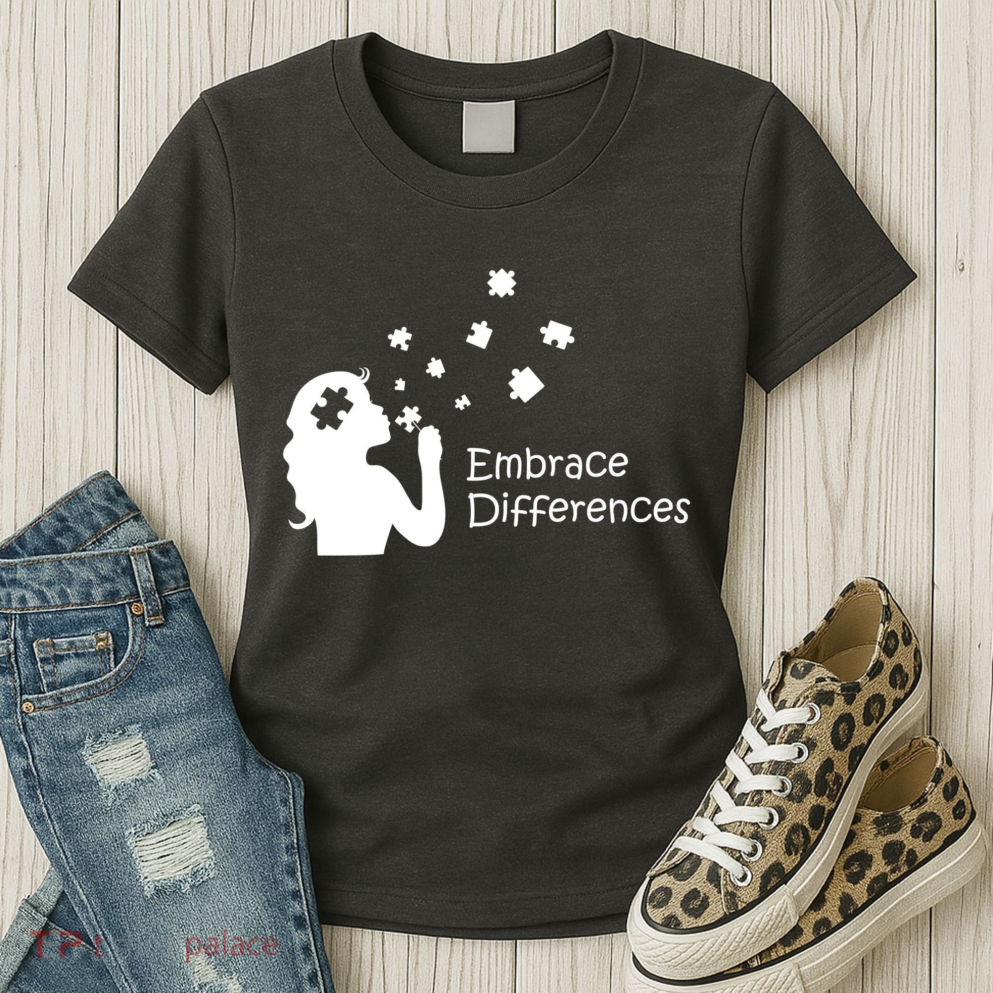 Embrace Differences Women's T-Shirt
