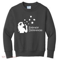 Embrace Differences Kids Sweatshirt thumb 0