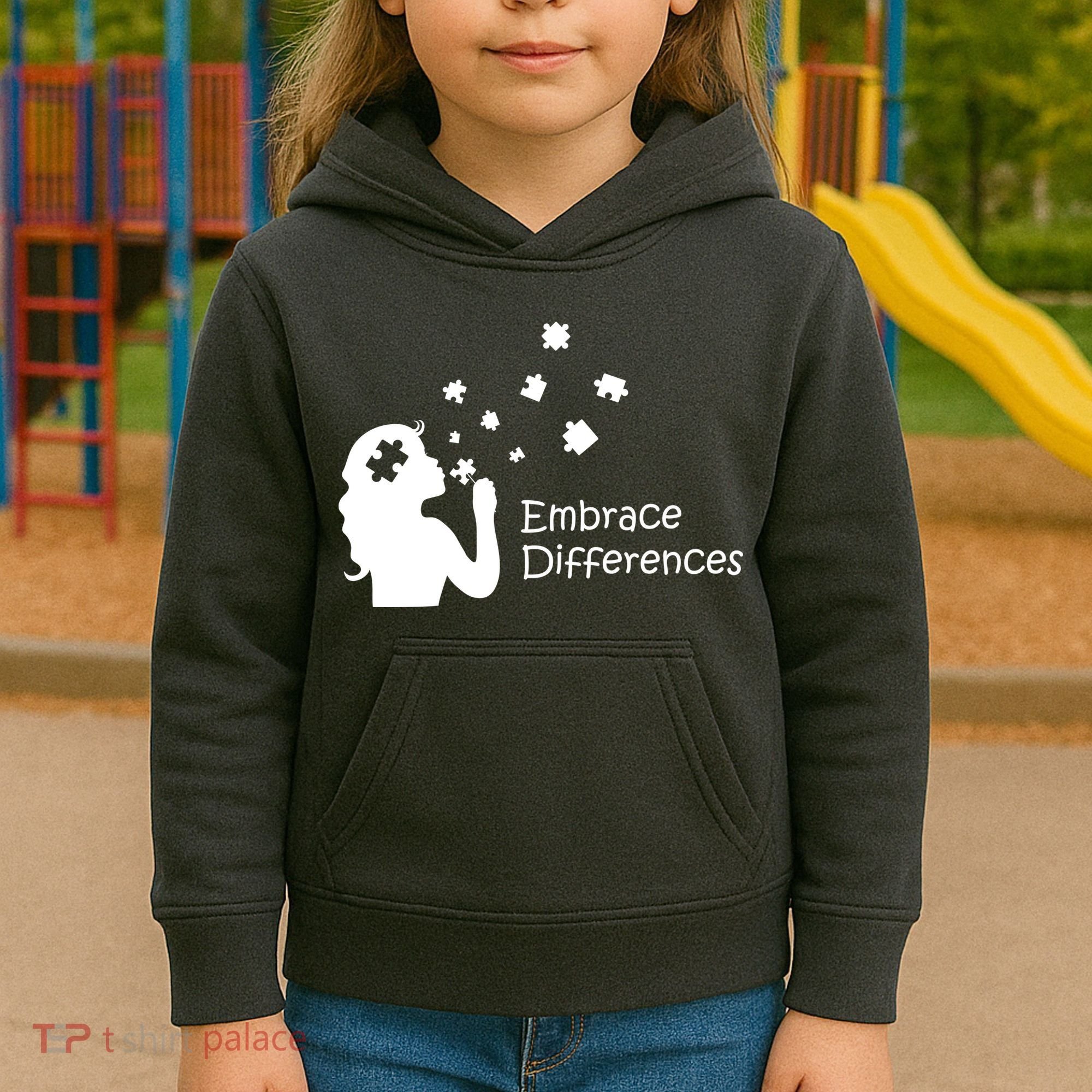 Embrace Differences Kids Hoodie